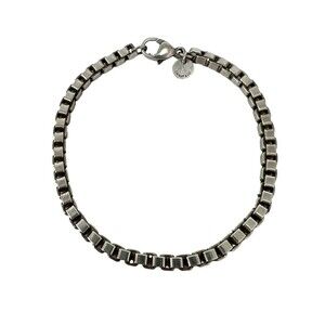 TIFFANY & CO. Silver Charm Bracelet